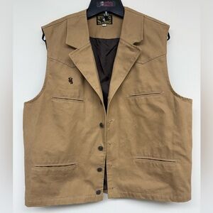 Wyoming Traders Men's Vest in Tan